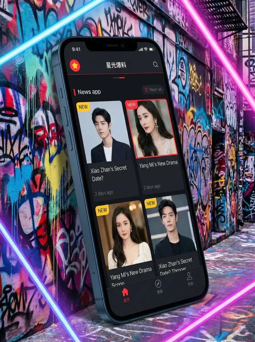 dandy-423 APP界面展示 - 掌上吃瓜神器